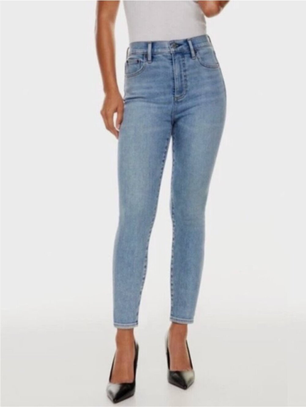 Denim Forum Lola High Rise Skinny 30L - Womens' Jeans Y2K Denim Aritzia